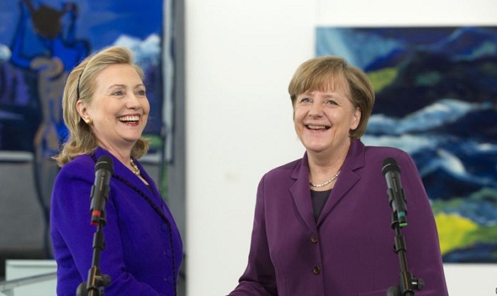 Merkel birinci, Klinton ikinci oldu - Ən nüfuzlu qadınlar